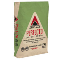 CEMENTO  PORCELANATO PERFECTO X 25 KG