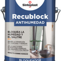 RECUPLAST INTERIOR ANTIHUMEDAD / RECUBLOCK 4.LTS