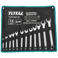TOTAL TOOLS JUEGO LLAVES COMB.12PSC.- 6 A 24 MM