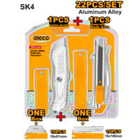 INGCO JUEGO TRINCHETA C/REPUESTO_HUK180225