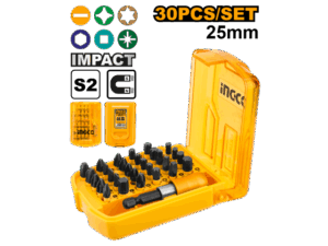 INGCO SET 30 PUNTAS IMPACTO P ATORNILLADOR_AKSD68303