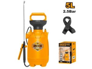 INGCO PULVERIZADOR FUMIGADOR 2.5 BAR 5LT_HSPP30502