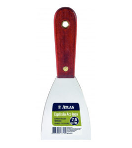 Atlas Espatula Inox Para Yeso 6155/12 80mm.