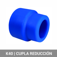 Azul Cupla/buje Reducción 25 x 20 Fusión_KB02520