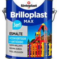 Esmalte 1/4 Lts ALUMINIO Brilloplast 1/4 lt. Sinteplast