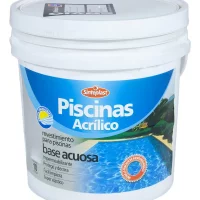 Sinteplast Piscina al Agua 10 L – CELESTE / AZUL / BCO