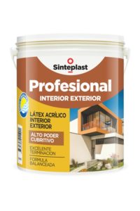 Latex 3.6LT NARANJA Profesional  Interior/Exterior 3.6 Lts Sinteplast