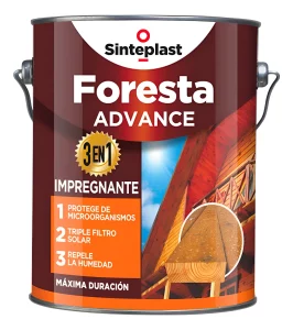 Protector de madera NATURAL Foresta Advance 0.9 lts satinado