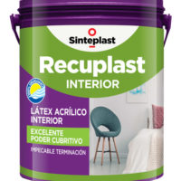 Acrilplast Latex Acrilico Interior 4LT. Blanco