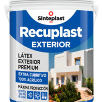 Latex 20 Lts Recuplast Exterior Premium Blanco Sinteplast