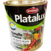 Esmalte 1/4 Lts AMARILLO Sintético Brillante Platalux 1/4 Lts Sinteplast