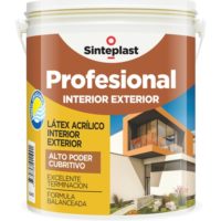 Latex 3.6LT VERDE AGUA Profesional Interior/Exterior 3.6 Lts Sinteplast